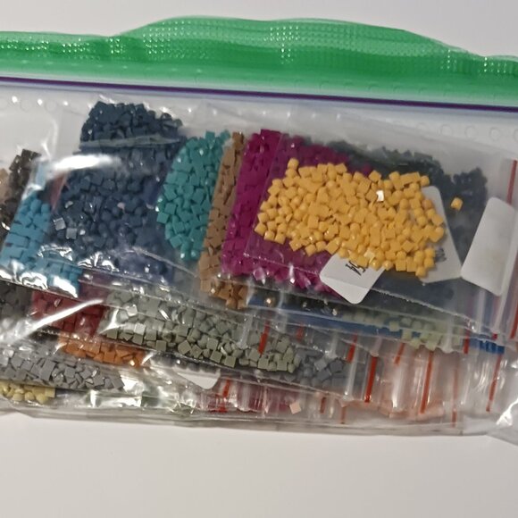 Dimond Art Accessories Lot for Crafts Drills Round Square Beads Trays Tweezers - Picture 5 of 5